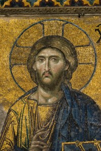 Mosaic Image of Jesus