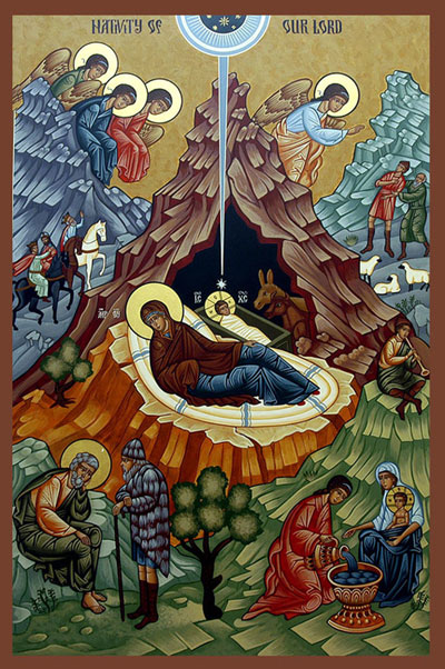 Nativity - Eastern Icon