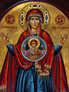 Mary as New Ark of the Covenant - Icon