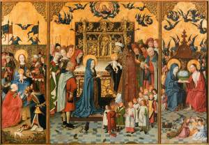 Altar Piece of the Seven Joys of Mary - 15th century - Painters Unknown. 