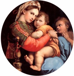 Madonna of the Chair - Raphael