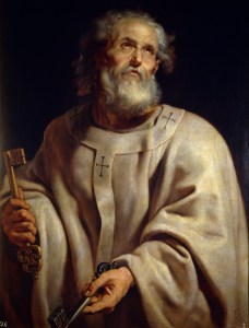 Saint Peter with Keys - Peter Paul Rubens 