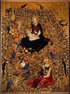 Madonna of the Rose Garden