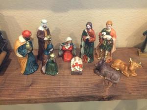 The Magi have arrived for Epiphany. 