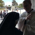 Fr. Bede blessing Sr. Ignatius